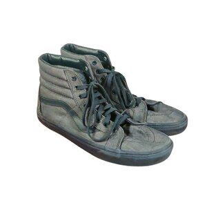 Vans Off The Wall Skateboard Hi Top Denim Blue Shoe Y2K 11.5